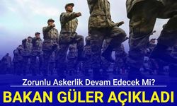 Milli Savunma Bakanı Güler açıkladı: Zorunlu askerlik devam edecek mi? 