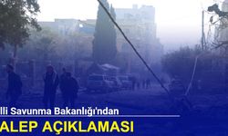 Milli Savunma Bakanlığı'ndan Halep açıklaması