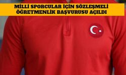 Milli Sporcular İçin Sözleşmeli Öğretmenlik Başvurusu Açıldı