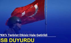 MSB duyurdu: 9 PKK'lı terörist etkisiz hale getirildi