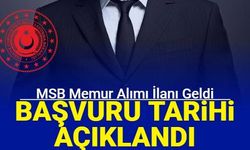 MSB memur alımı ilanı yayınladı: İşte uzman yardımcısı alımı şartları