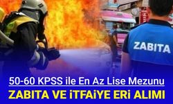 Muğla Büyükşehir Belediyesi en az lise mezunu 50-60 KPSS ile zabıta ve itfaiye eri alımı başvuru formu yayınlandı