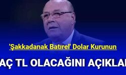 Necmettin Batırel, doların kaç TL'ye düşeceğini söyledi