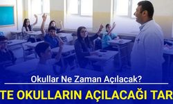 Okullar ne zaman açılacak? Okulların açılmasına kaç gün kaldı?