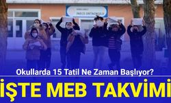 Okullarda 15 tatil ne zaman başlıyor? İşte 2023-2024 dönemi tüm okul tatil tarihleri