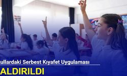 Okullardaki serbest kıyafet uygulaması kaldırıldı