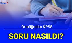 Ortaöğretim KPSS Nasıldı 2022