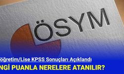 Ortaöğretim/Lise KPSS Sonuçları Açıklandı