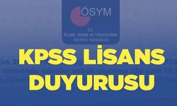 ÖSYM'den Son Dakika 2 Ekim KPSS Lisans Duyurusu