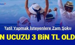 Otel fiyatlarına büyük zam: En ucuzu 3 bin TL oldu