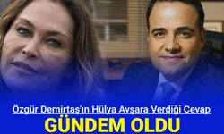 Özgür Demirtaş'ın Hülya Avşar'a cevabı gündem oldu