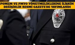 POMEM ve PMYO Yönetmeliklerine İlişkin Değişiklik Resmi Gazete'de Yayımlandı