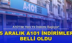 Poşetini Alan A101'e Koşacak! A101'de Yeni Yıl İndirimi Başlıyor...