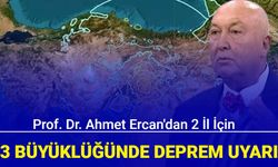 Prof. Dr. Ahmet Ercan'dan 2 il için 7,3 büyüklüğünde deprem uyarısı