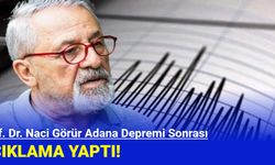 Prof. Dr. Naci Görür Adana Depremi Sonrası Açıklama Yaptı