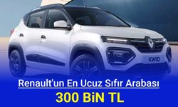 Renault'un en ucuz sıfır aracı Kwid: 300 bin TL'ye sıfır araba