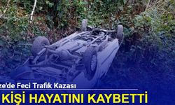 Rize'de feci trafik kazası: 1 kişi hayatını kaybetti