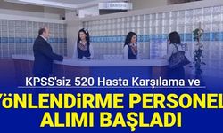 Sağlık Bakanlığı 520 hasta karşılama ve yönlendirme personeli alımı yapacak: İşte başvuru 2023