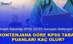 Sağlık Bakanlığı KPSS 2023/5 sonuçları bekleniyor: Kontenjana göre taban puanlar kaç olur?