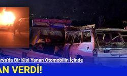 Sakarya'da Bir Kişi Yanan Otomobilin İçinde Can Verdi