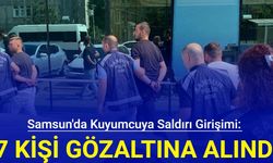 Samsun'da kuyumcuya saldırı girişimi: 7 kişi gözaltına alındı