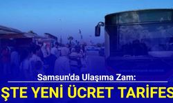 Samsun'da ulaşıma zam: İşte yeni ücret tarifesi 2024