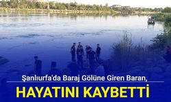 Şanlıurfa'da baraj gölüne giren Baran, boğuldu