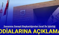 Savunma Sanayii Başkanlığından İsrail ile işbirliği iddialarına ilişkin açıklama