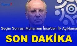 Seçim sonrası Muharrem İnce'den ilk açıklama