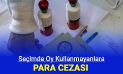 Seçimlerde oy kullanmamanın cezası ne kadar?