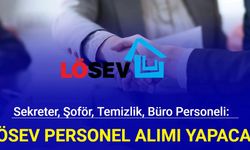 Sekreter, şoför, temizlik, büro personeli: LÖSEV personel alım ilanlarını duyurdu 2024