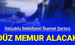 Selçuklu Belediyesi KPSS ile Kadrolu Düz Memur Alımı Yapacak: İşte Başvuru Tarihleri 2022