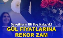 Sevgililerin Eli Boş Kalacak! Gül Fiyatlarına Rekor Zam