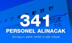 SGK 341 Personel Alımı Başvuruları 30 Eylül'de Başlayacak