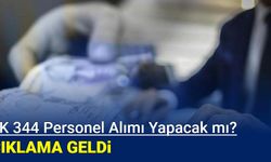 SGK 344 personel alımı mı yapılacak?