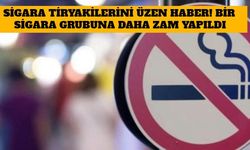 Sigara Tiryakilerine Kötü Haber! Bir Sigara Grubuna Daha Zam Geldi