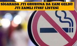 Sigarada JTI Grubuna da Zam Geldi! JTI Zamlı Fiyat Listesi 