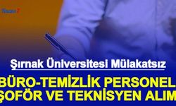 Şırnak Üniversitesi En Az Lise Mezunu Personel Alımı Yapacak: İşte Başvuru 2022