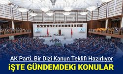 Son dakika: AK Parti bir dizi kanun teklifini meclise getiriyor