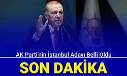 Son dakika: AK Parti'nin İstanbul adayı belli oldu