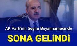 Son dakika: AK Partinin seçim beyannamesi açıklanıyor