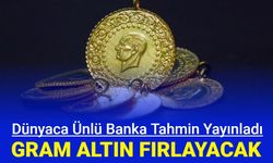 Son dakika altın tahmini geldi: Ons ve gram altın fırlayacak