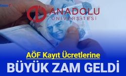 Son dakika: AÖF kayıt ücretleri açıklandı