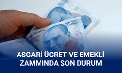 Son dakika: Asgari ücret ve emekli maaş zammında son durum