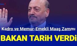 Son dakika Bakan Bilgin tarih verdi: İşçilere kadro, emekli ve memur maaş zammını açıkladı