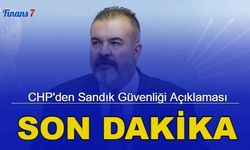 Son dakika: CHP'den sandık güvenliği açıklaması