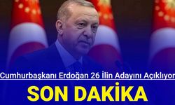 Son dakika: Cumhurbaşkanı Erdoğan İstanbul dahil 26 ilin adayını açıklıyor