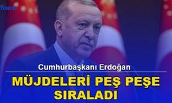 SON DAKİKA: Cumhurbaşkanı Erdoğan Müjdeleri Peş Peşe Sıraladı! 