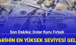 Son dakika: Dolar fırladı