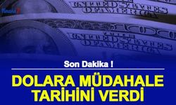 Son Dakika: Dolara Müdahale İçin Tarih Verdi